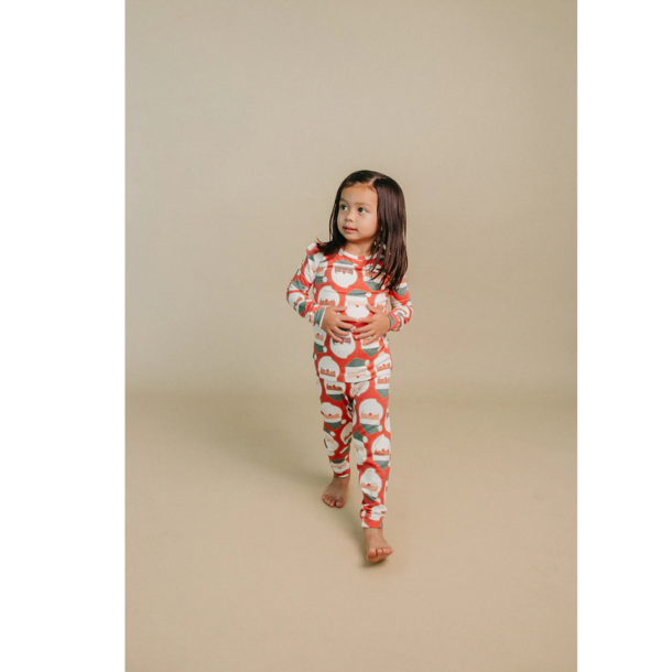 Copper Pearl Copper Pearl: Toddler LS PJ - Claus