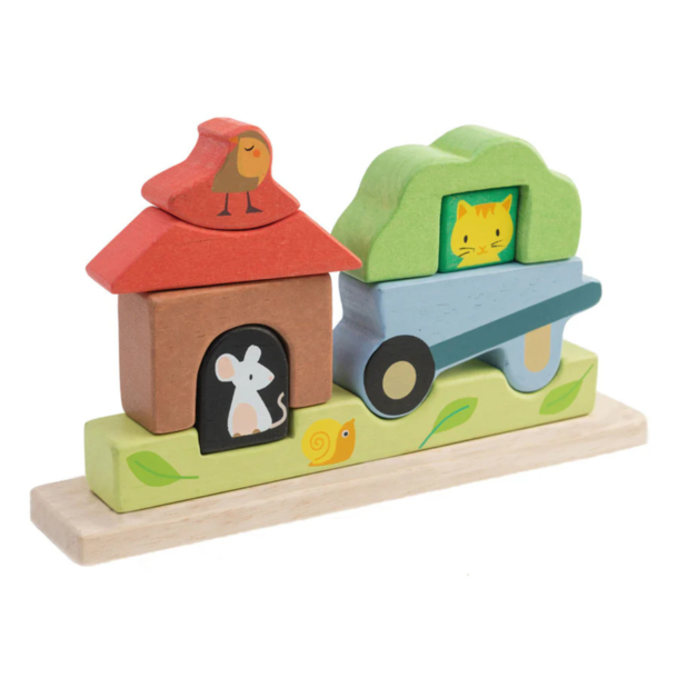 Tender Leaf Toys (Faire) Tender Leaf Toys: Garden Magnetic Puzzle