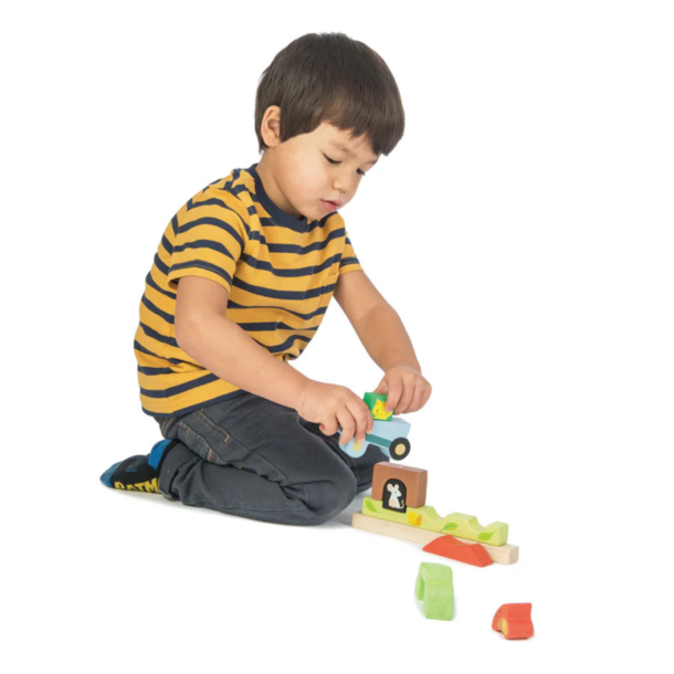 Tender Leaf Toys (Faire) Tender Leaf Toys: Garden Magnetic Puzzle