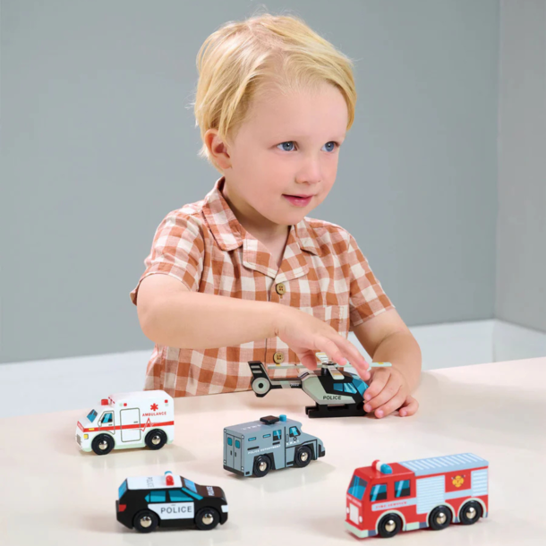 Tender Leaf Toys (Faire) Tender Leaf Toys: Emergency Vehicles