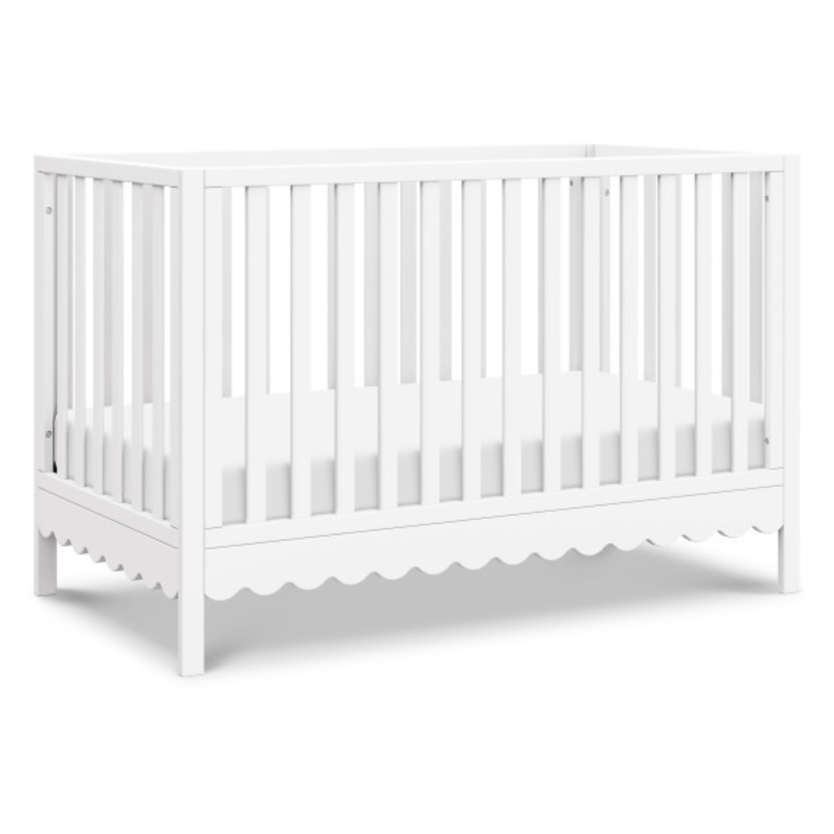 Million Dollar Baby MDB Sammy Scallop 4 in 1 Convertible Crib