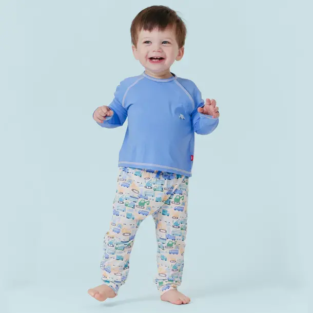 Magnificient Baby Magnetic Me: Top w/ Pants- As Truck Would Have It