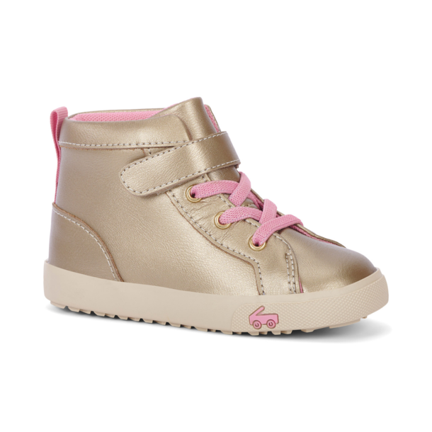 See Kai Run SKR: Hudson Hightop - Gold -