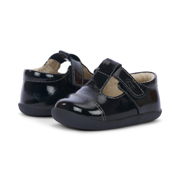 See Kai Run SKR: Bianca (Patent) Mini - Black -
