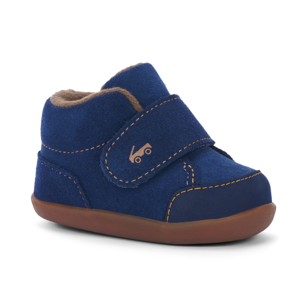 See Kai Run SKR: Casey Boot Mini - Navy Suede -
