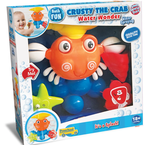 Small World Toys Small World: Crusty the Crab Water Wonder