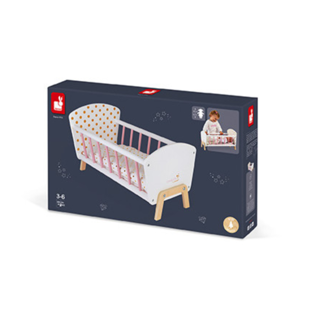 Janod Janod: Candy Chic Collection - Doll's Bed