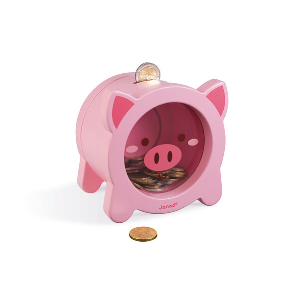 Janod Janod: Wooden Moneybox -