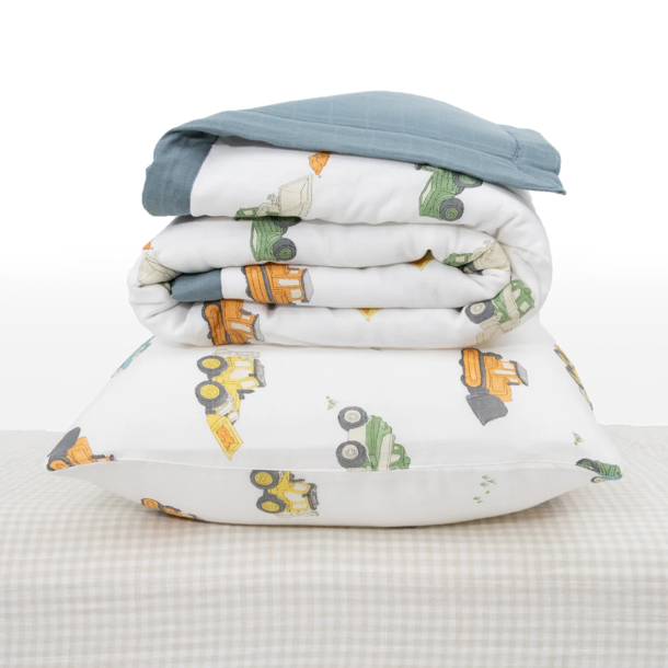 Little Unicorn Little Unicorn: Muslin Toddler Bedding 3pk Set -