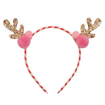 Rockahula Kids Rockahula: Stripy PomPom Reindeer Headband