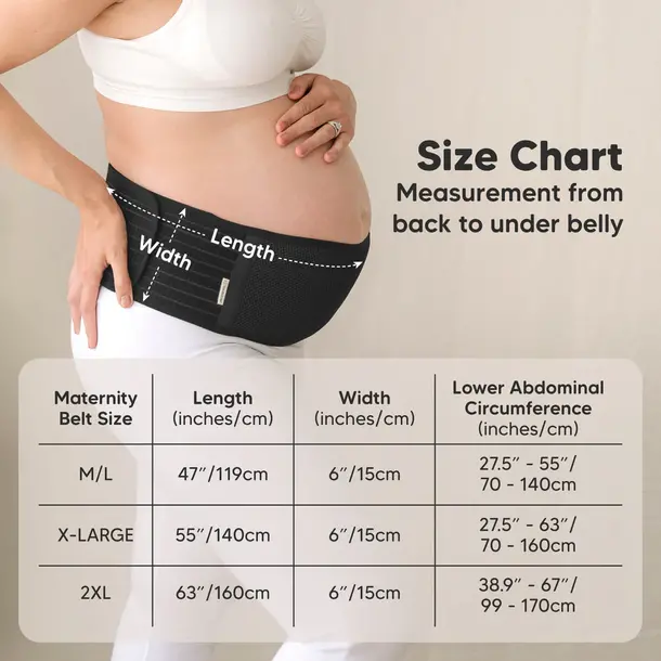 KeaBabies KeaBabies: Maternity Support Belt (XL) -