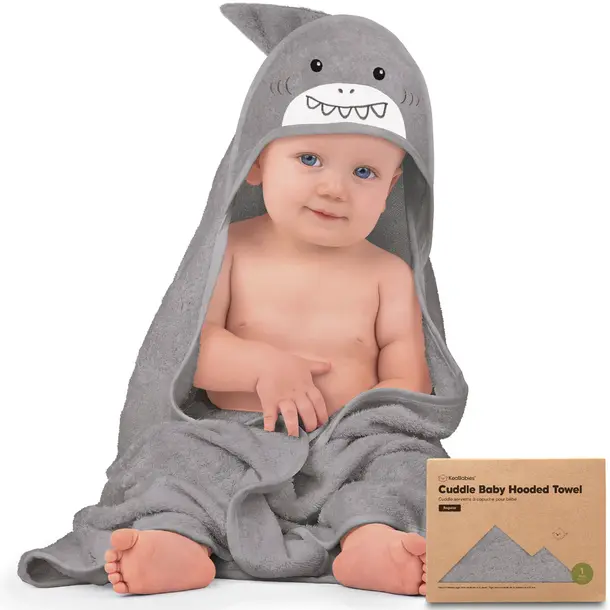 KeaBabies Keababies: Bamboo Baby Hooded Towel -