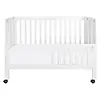 Million Dollar Baby MDB: Maki Full Size Folding Crib - White