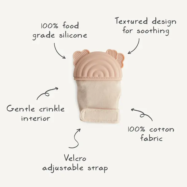 Mushie Mushie: Teething Mittens -