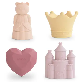 Mushie Mushie: Princess Mold-Free Bath Play Set