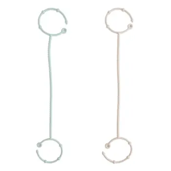 Mushie Mushie: Adjustable Silicone Strap 2pk -