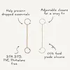 Mushie Mushie: Adjustable Silicone Strap 2pk -