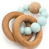 Lou Lou Lollipop LL Lollipop: Bubble Silicone & Wood Teether / Rattle-