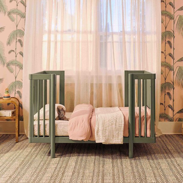 Million Dollar Baby MDB: Pogo 8 in 1 Convertible Crib with All Stages Crib -