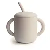 Mushie Mushie: Silicone Training Straw Cup -