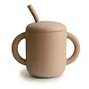Mushie Mushie: Silicone Training Straw Cup -