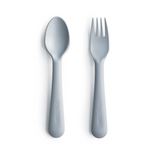 Mushie Mushie: Fork & Spoon Set-