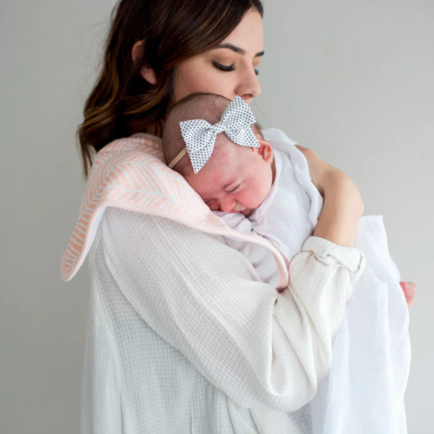 Copper Pearl Copper Pearl: Burp Cloth 3pk - Blush