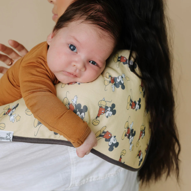 Copper Pearl Copper Pearl: Burp Cloth 3pk - Mickey Mouse & Friends