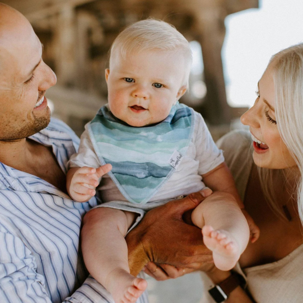 Copper Pearl Copper Pearl: Bandana Bib 4pk - Kai