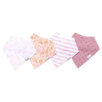 Copper Pearl Copper Pearl: Bandana Bib 4pk - Lola