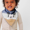 Copper Pearl Copper Pearl: Bandana Bib 4pk - Mickey Mouse & Friends
