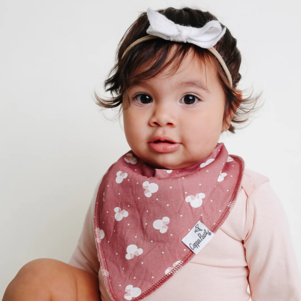 Copper Pearl Copper Pearl: Bandana Bib 4pk - Minnie Mouse