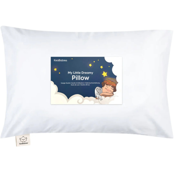 KeaBabies Keababies: Toddler Pillow w/pillowcase (13x18")