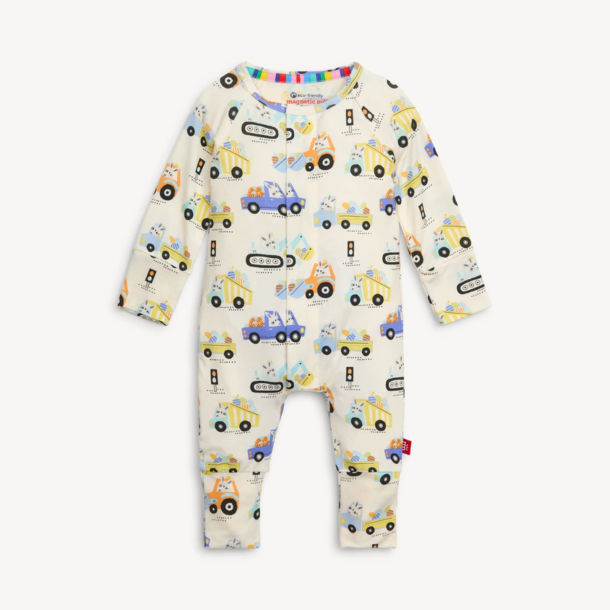 Magnificient Baby Magnetic Me: Magnetic Convert. Coverall- Delivered with Hare