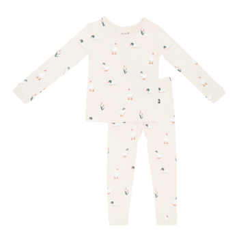 Kyte Clothing Kyte: Toddler Long-Sleeve PJ Set - Duck