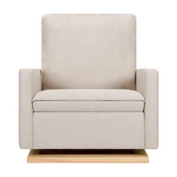 Million Dollar Baby MDB: Cali Pillowback Chair and a Half Swivel Glider in Performance Eco-Weave -
