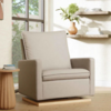 Million Dollar Baby MDB: Cali Pillowback Chair and a Half Swivel Glider in Performance Eco-Weave -