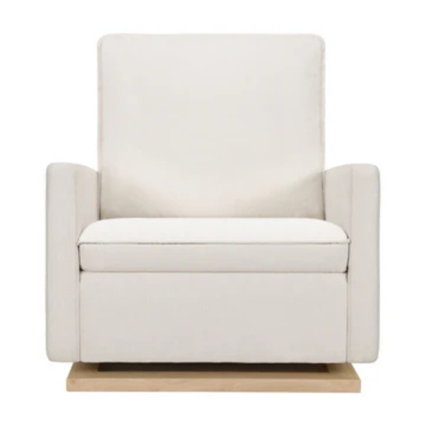 Million Dollar Baby MDB: Cali Pillowback Chair and a Half Swivel Glider in Performance Eco-Weave -