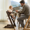 Stokke Stokke:Tripp Trapp High Chair2 OAK WOOD (chair + babyset)