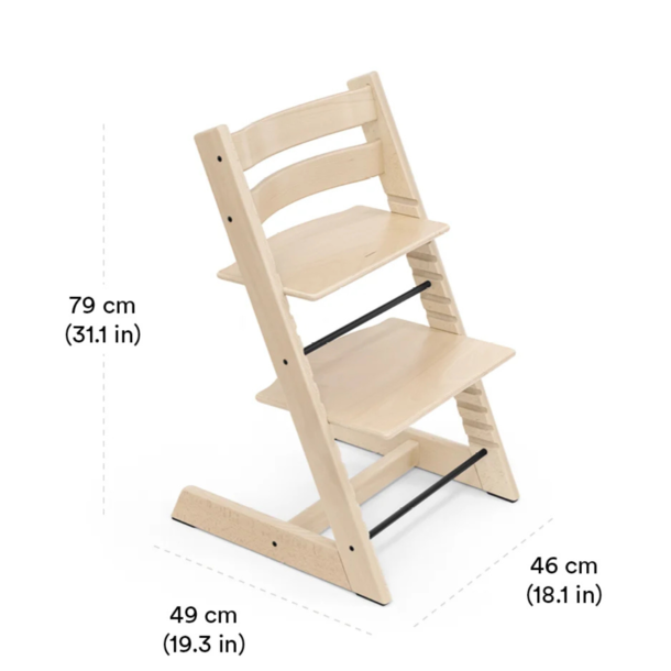 Stokke Stokke:Tripp Trapp High Chair2 OAK WOOD (chair + babyset)