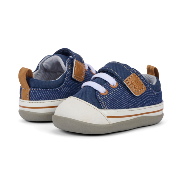 See Kai Run SKR: Stevie Mini - Navy Denim
