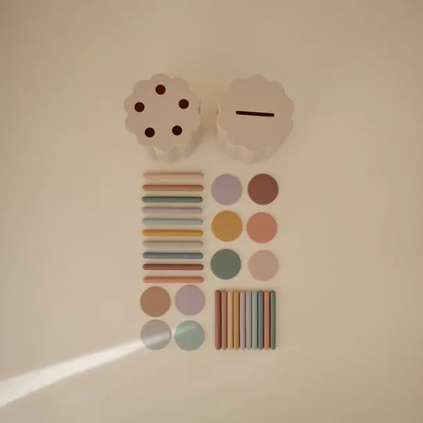 Mushie Mushie: Coin & Tube Sorting Set