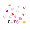 Lilies & Roses Valentine Hearts Ring