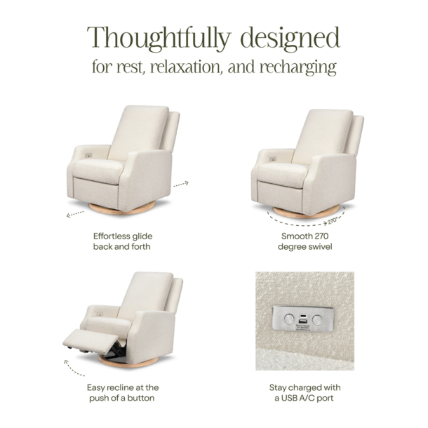Million Dollar Baby MDB: Crewe Electronic Swivel Glider Recliner -