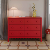 Million Dollar Baby MDB: Sammy Scallop 6 Drawer Dresser -
