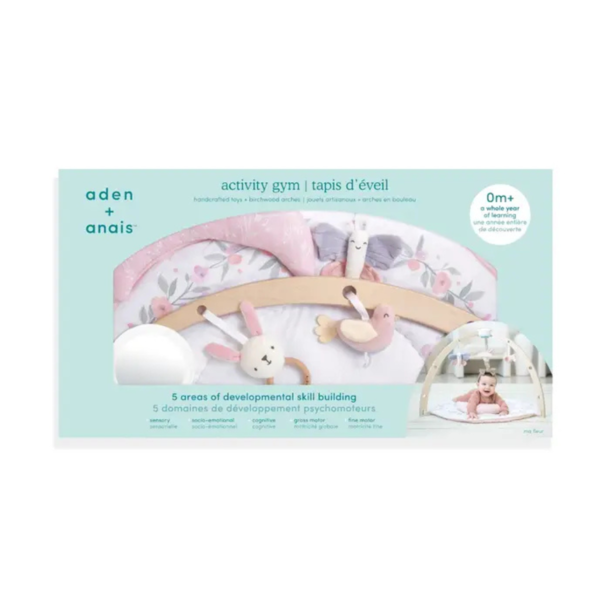 A+A: Ma Fleur Play + Discover Activity Gym (Pink)