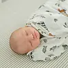 Little Unicorn Little Unicorn: Muslin Swaddle Blanket Single- Forest Friends