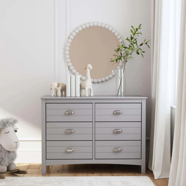 Million Dollar Baby MDB: Nolan 6 Drawer Double Dresser -