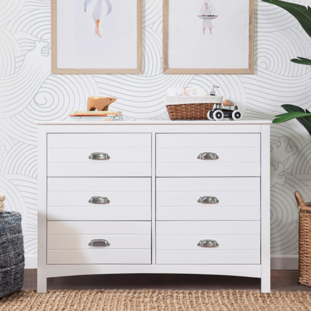 Million Dollar Baby MDB: Nolan 6 Drawer Double Dresser -