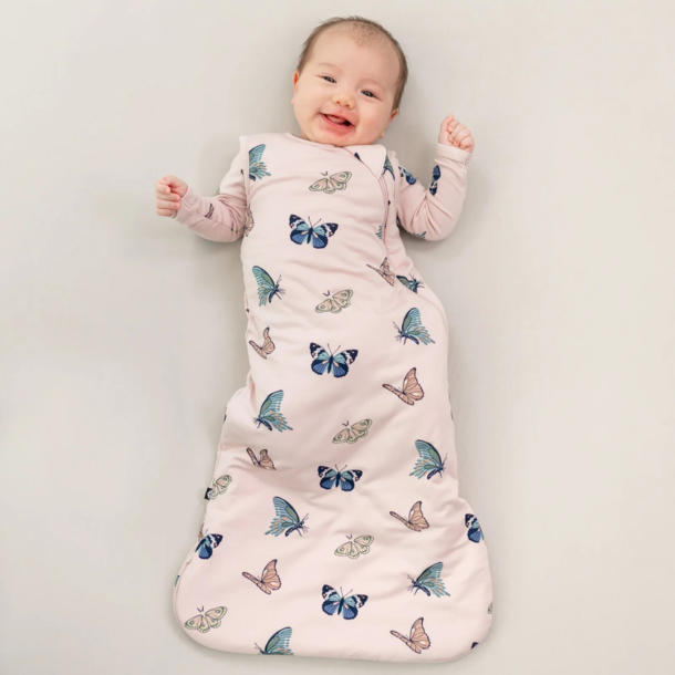Kyte Clothing Kyte Sleepbag: 1.0 TOG - Blush Butterfly